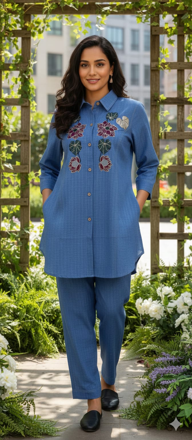 Modern Silk Tunic