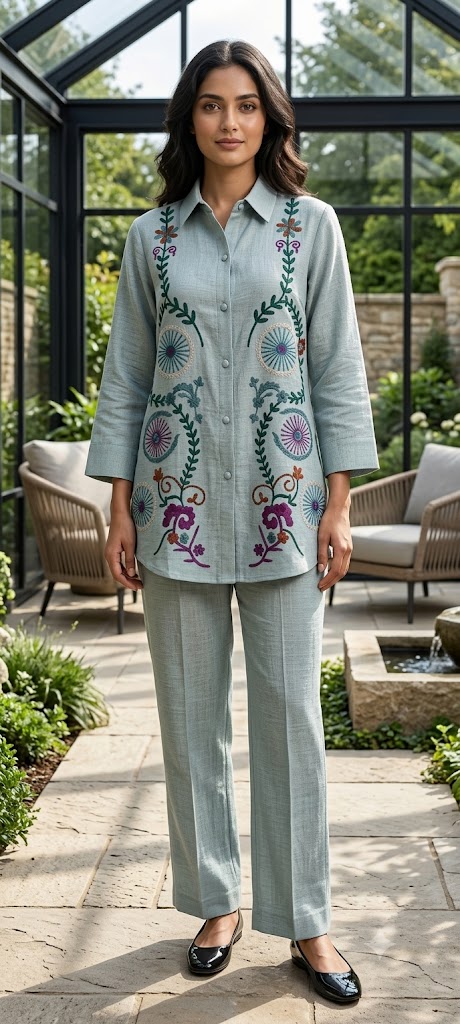 MISS REZANNA intricate embroidery and craftsmanship